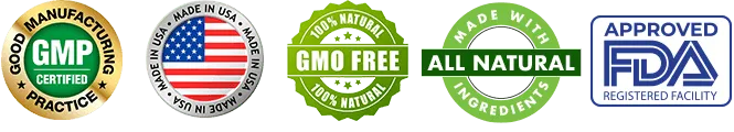 NeuroPrime GMP certified, made in the USA, GMO free, all natural, FDA registered facility